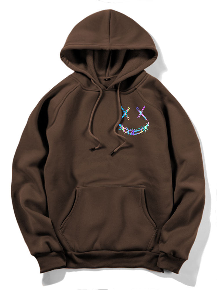 BARONBY Gradient Smiley Hoodie
